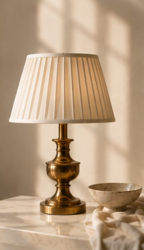 Vintage Brass Lamp